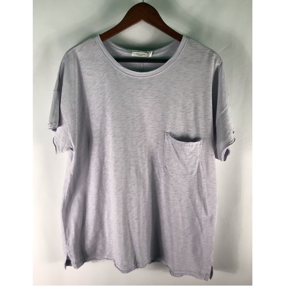 rag & bone Tops - #SOLD# Rag & Bone Women’s Large Light Gray Tee